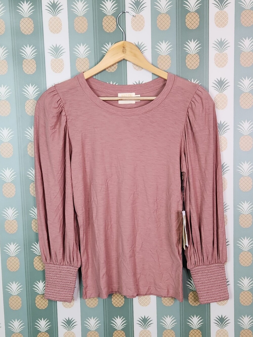 Nation LTD Loren Tee in Dusty Rose